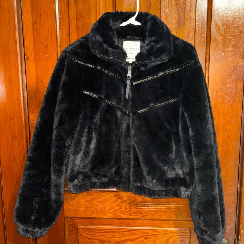 Faux Fur Bomber Jacket